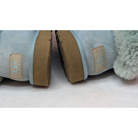 UGG RARE Teal Turquoise Bailey Button Boots Women’s US Size (8) #5803 - Picture 12 of 16